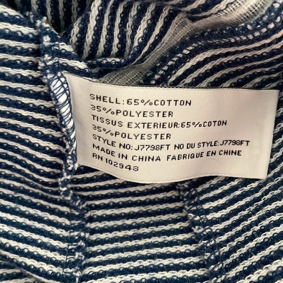 Anthropologie Tulle Striped 3/4 length blazer - Picture 4 of 8